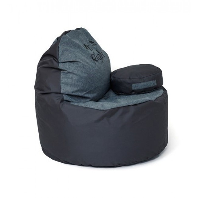 Sako sack pouffe Coffee graphite-grey XXL 120 x 80 cm