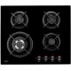 Amica PG6411SR hob Black Built-in Gas 4 zone(s)