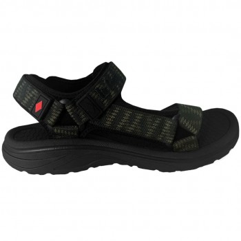 Men's Lee Cooper Sandals Black-Olive LCW-24-34-2622MA 44