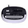 Shredder Activejet ASH-1201D, P-3, 25 l, 5x38 mm shreds, black and silver.