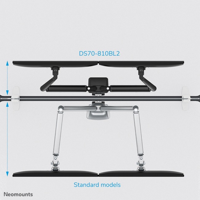 Neomounts DS70-810BL2 Monitor arm 17-32