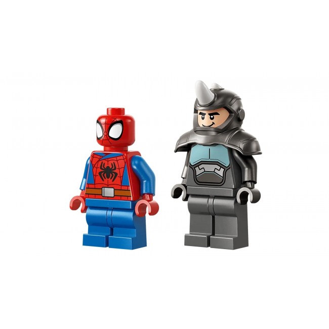 LEGO MARVEL 11206 Spidey on his Motorcycle vs. Rhino