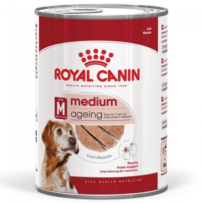 ROYAL CANIN Medium Ageing Loaf - wet dog food - 410g ROYAL CANIN Medium Ageing Loaf - wet dog food - 410g