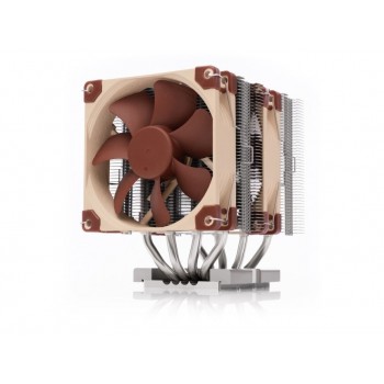 Noctua NH-D9 DX-4677 4U computer cooling system Processor Air cooler 9.2 cm Aluminium, Beige, Brown