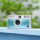 Kodak EKTAR H35N Compact film camera 35 mm Blue, Silver