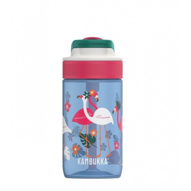Kambukka Lagoon 400ml Blue Flamingo baby water bottle