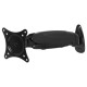 Wall mount for monitor with gas lift tech