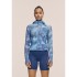 Kurtka damska CASALL Breeze Printed Running Jacket kolor granatowy - M