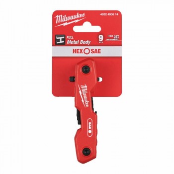 MILWAUKEE ALLEN WRENCH IMPERIAL SET 9pcs.