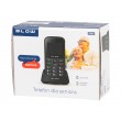 BLOW Black Senior Phone with Stand S18D BLOW Black Senior Phone with Stand S18D