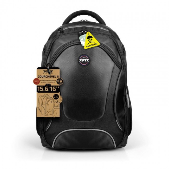 PORT Designs Courchevel backpack Casual backpack Black Nylon, Polyester
