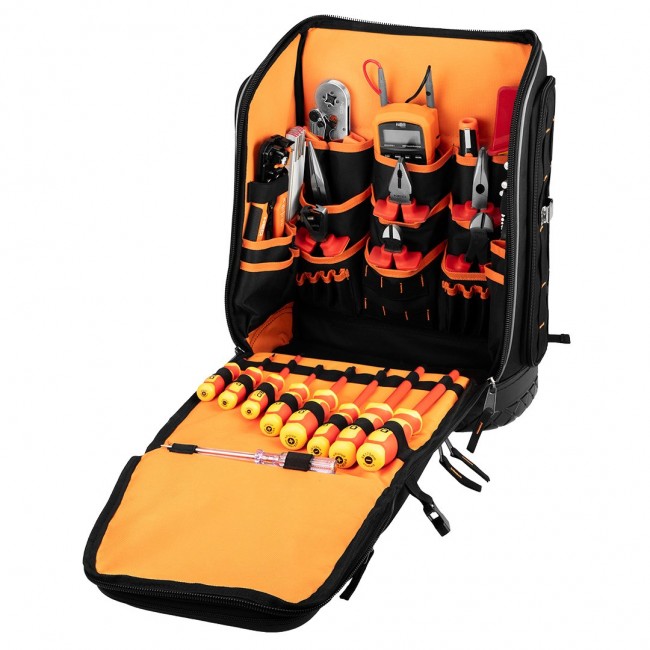 NEO TOOLS electrician's backpack, 31 pcs
