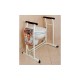 Verstellbarer Toilettensitz mit Platz f r Zeitung wei Verstellbarer Toilettensitz mit Platz f r Zeitung wei