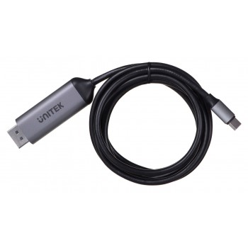 UNITEK ADAPTER USB-C, DISPLAYPORT 1.4, 8K@60HZ, 1,8M, V1423C