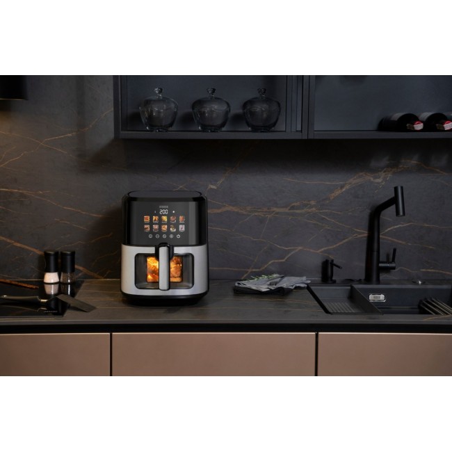 N'oveen AF770 X-LINE Greaseless deep fat fryer Black, Silver N'oveen AF770 X-LINE Greaseless deep fat fryer Black, Silver