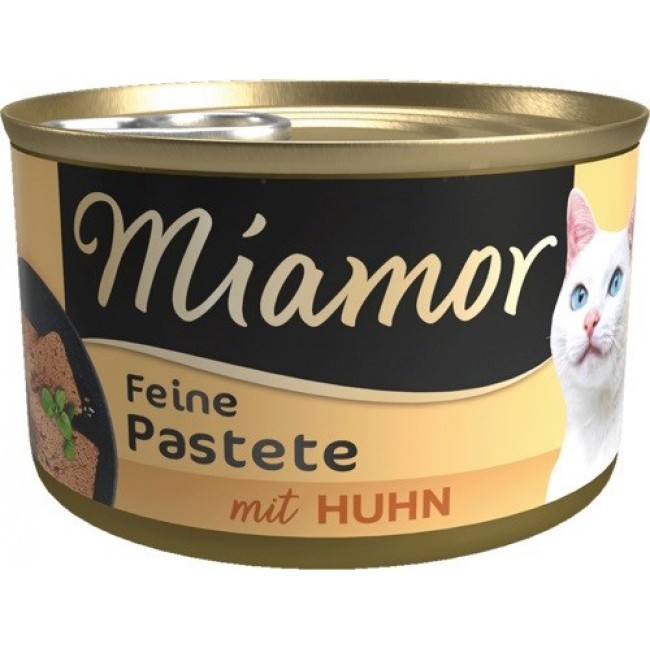 MIAMOR Feine pastete Chicken - wet cat food - 85g MIAMOR Feine pastete Chicken - wet cat food - 85g
