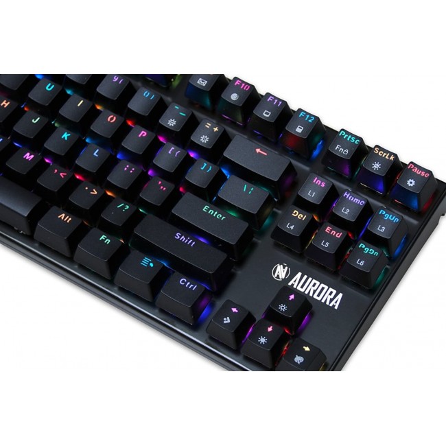 iBox IKGMK2R keyboard Gaming USB QWERTY US English Black iBox IKGMK2R keyboard Gaming USB QWERTY US English Black