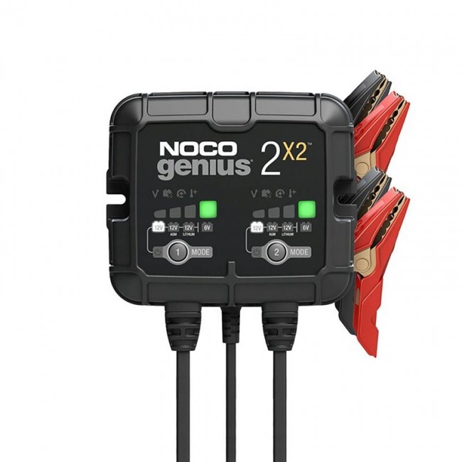 GENIUS2X2 4A 2-Bank Battery Charger GENIUS2X2 4A 2-Bank Battery Charger