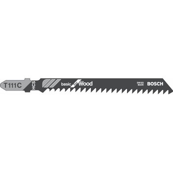 Bosch 2 608 637 878 jigsaw/scroll saw/reciprocating saw blade Jigsaw blade High carbon steel (HCS) 100 pc(s)