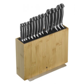 WMF FlexTec Compact bamboe 1893874500 Flex rods knife block Bamboo, Stainless steel Wood