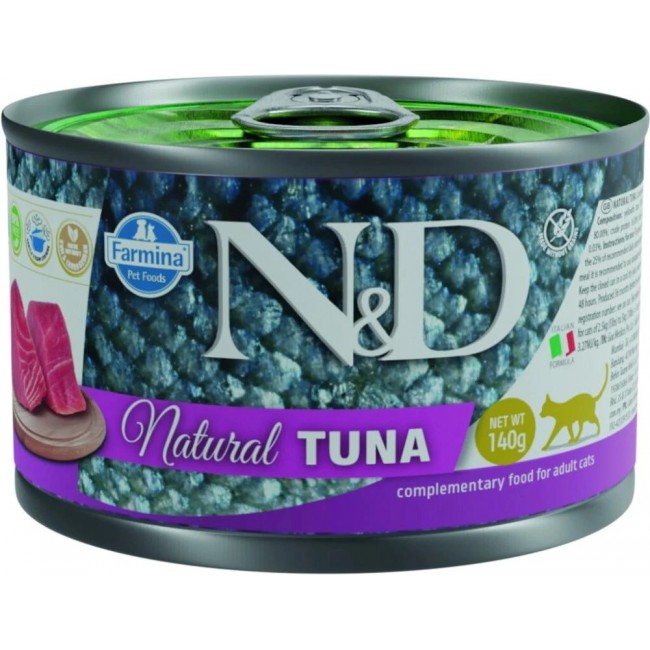 FARMINA N&D Cat Natural Tuna - wet cat food - 140 g FARMINA N&D Cat Natural Tuna - wet cat food - 140 g