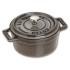 Staub Mini Round Cast Iron Pot - 250 ml, Graphite