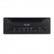Shuttle XPC slim Barebone XH610 - S1700, Intel H610, 1xDP, 1xHDMI, 1x VGA, 2x COM (RS232), 2x LAN (2.5G and 1G), 1x slim5.25