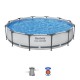 PROMO Basen stala owy Steel Pro MAX 366x76cm 56416 BESTWAY
