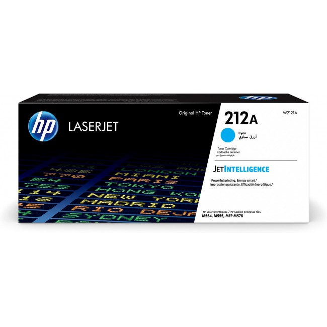 HP 212A Cyan Original LaserJet Toner Cartridge HP 212A Cyan Original LaserJet Toner Cartridge