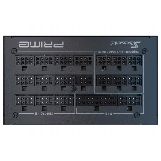 Seasonic Prime TX-1600, 80 PLUS Titanium Power Supply, modular, ATX 3.0, PCIe 5.0 - 1600 Watt Seasonic Prime TX-1600, 80 PLUS Titanium Power Supply, modular, ATX 3.0, PCIe 5.0 - 1600 Watt