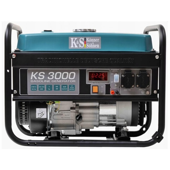 K NNER & S HNEN GASOLINE POWER GENERATOR 2.6kW 230V KS 3000 K NNER & S HNEN GASOLINE POWER GENERATOR 2.6kW 230V KS 3000