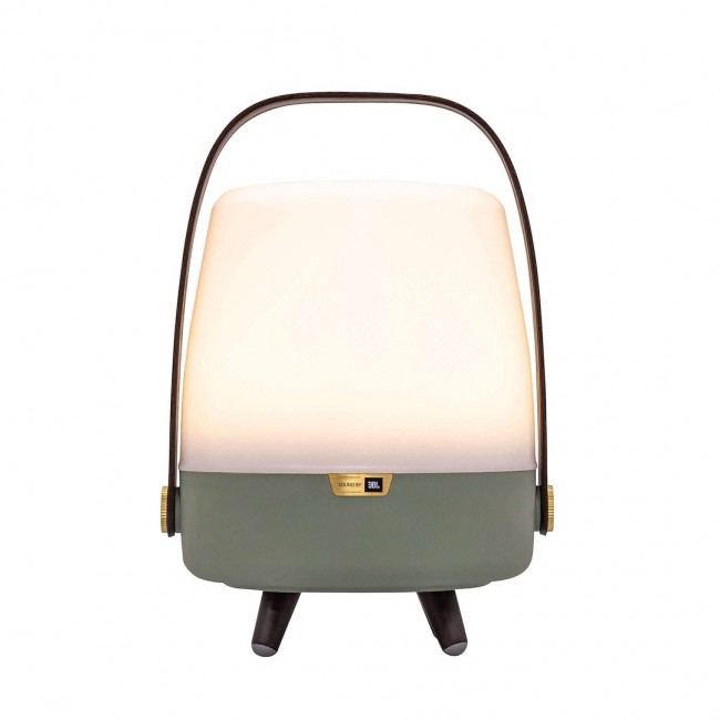 Kooduu Lite-up PLAY Mini Mono portable speaker Green, White, Wood 8 W
