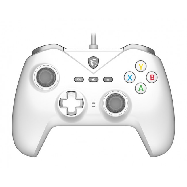 MSI FORCE GC200 WHITE Gaming Controller USB Gamepad Analogue / Digital Android, PC