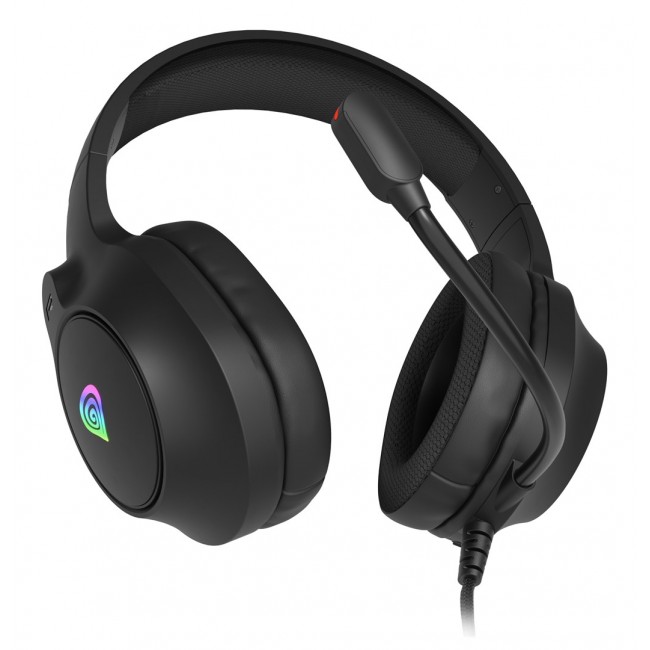 GENESIS NEON 213 Headset Wired Handheld Calls/Music USB Type-A Black