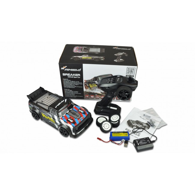 Amewi Breaker Radio-Controlled (RC) model Sport car Electric engine 1:16