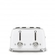 Toaster Smeg for 4 slices, white