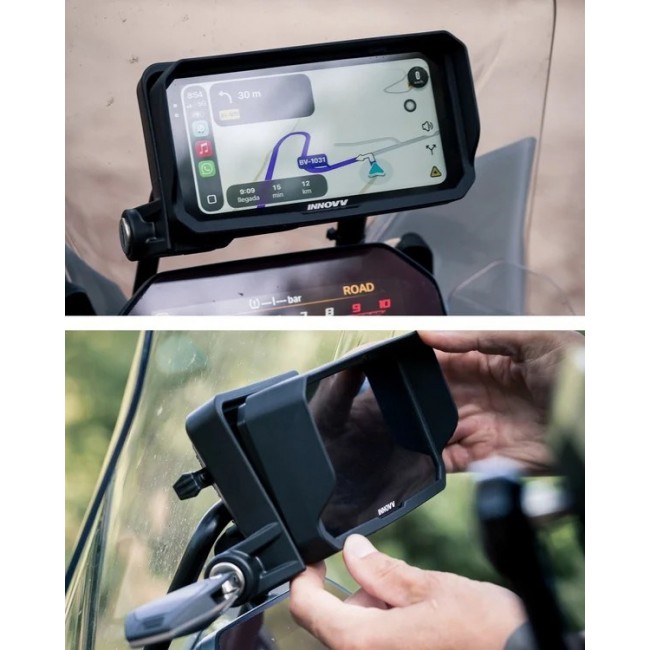 INNOVV N3 Quick-Release Smart Display Universal: a universal motorcycle display with quick-release mounting, CarPlay, cameras and TPMS