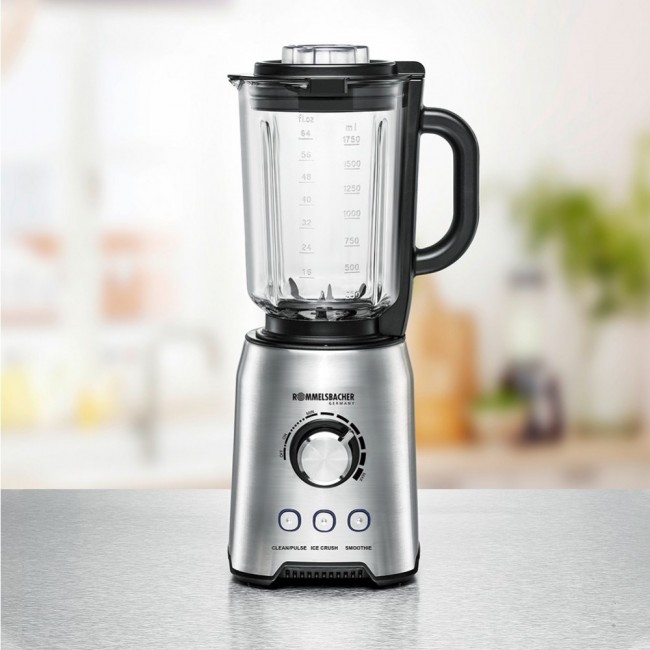 Rommelsbacher MX 1250 blender 1.75 L Tabletop blender 1200 W Stainless steel