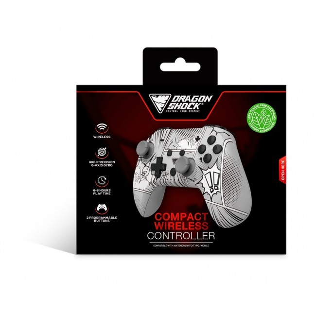 Dragonshock PopTop Compact Multicolour Bluetooth Gamepad Nintendo Switch Dragonshock PopTop Compact Multicolour Bluetooth Gamepad Nintendo Switch