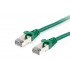 Equip Cat.6A S/FTP Patch Cable, Green, 25m