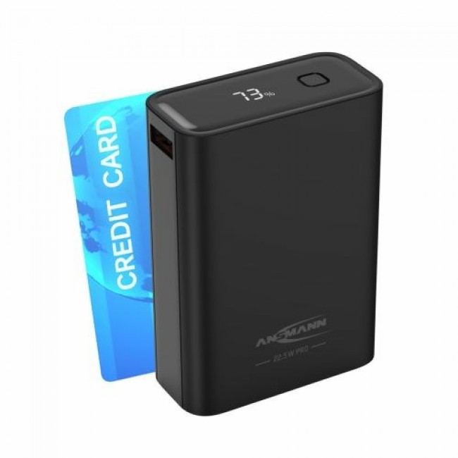 Ansmann PB222PD Lithium Polymer (LiPo) 20000 mAh Black Ansmann PB222PD Lithium Polymer (LiPo) 20000 mAh Black