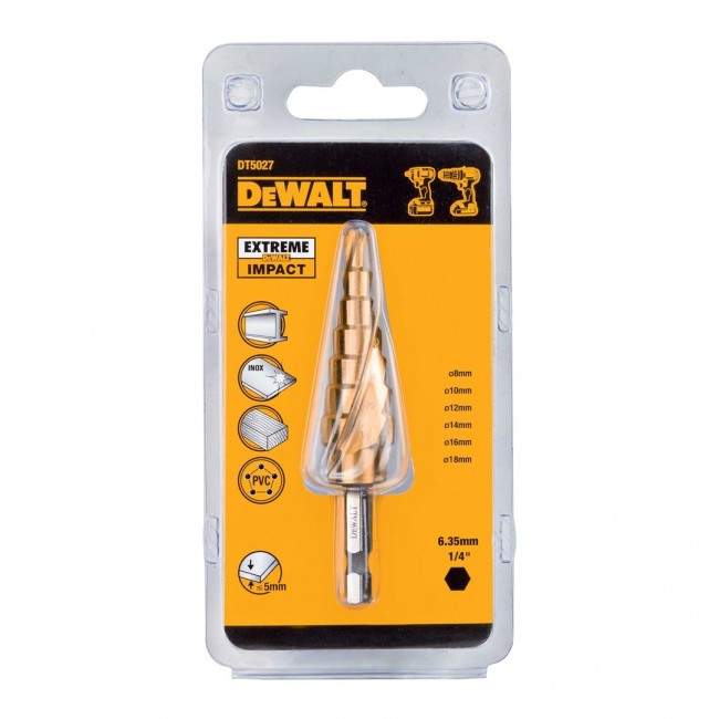 DeWALT DT5027-QZ drill bit Step drill bit DeWALT DT5027-QZ drill bit Step drill bit