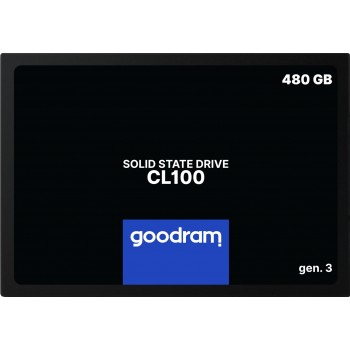 SSD Goodram CL100 Gen. 3 480GB Sata III 2,5 Retail