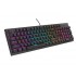 GAMING KEYBOARD GENESIS THOR 303 CZ/SK RGB BACKLIGHT MECHANICAL SILENT SWITCH BLACK HOT