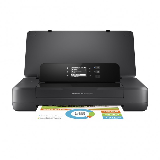 HP Officejet 200 inkjet printer Colour 4800 x 1200 DPI A4 Wi-Fi HP Officejet 200 inkjet printer Colour 4800 x 1200 DPI A4 Wi-Fi