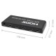 Qoltec 51799 Active HDMI Splitter 4 x HDMI 4K x 2K | 6Gb/s | 60Hz Qoltec 51799 Active HDMI Splitter 4 x HDMI 4K x 2K | 6Gb/s | 60Hz