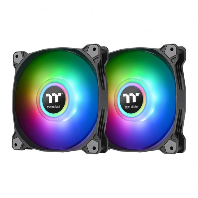 Thermaltake Pure Duo 14 Universal Fan 14 cm Black 2 pc(s)