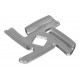 MPM MMM-05 mincer 650 W Stainless steel, White MPM MMM-05 mincer 650 W Stainless steel, White