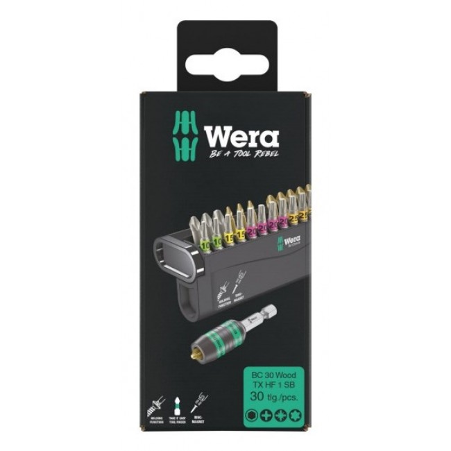 Wera 05057437001 screwdriver bit 29 pc(s) Wera 05057437001 screwdriver bit 29 pc(s)