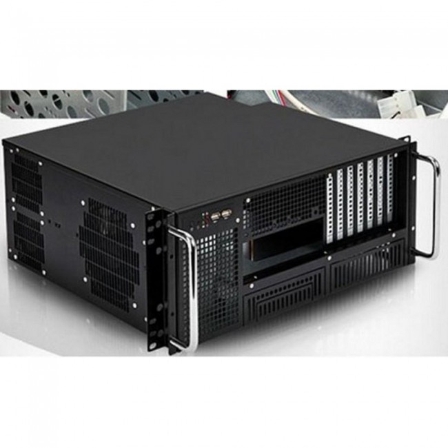 Techly Chassis Industrial Rack 19/Desktop 4U Ultra Compact Black Techly Chassis Industrial Rack 19/Desktop 4U Ultra Compact Black